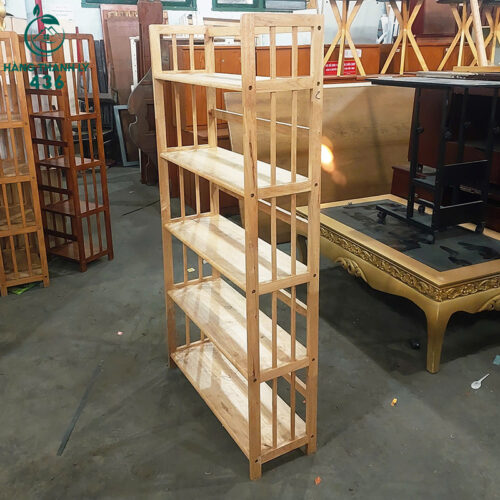 Kệ Sách Cũ Size 80CM Gỗ Lắp Ráp 5 Tầng 2 ke sach cu size 80cm go lap rap 5 tang 1