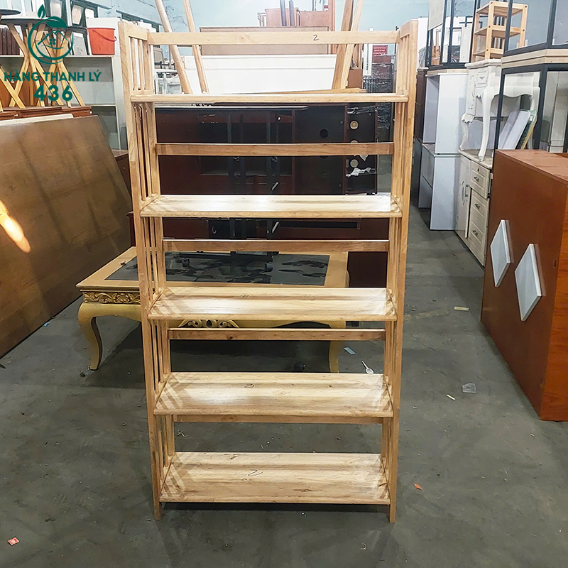 ke-sach-cu-size-80cm-go-lap-rap-5-tang-2 Kệ Sách Cũ Size 80CM Gỗ Lắp Ráp 5 Tầng