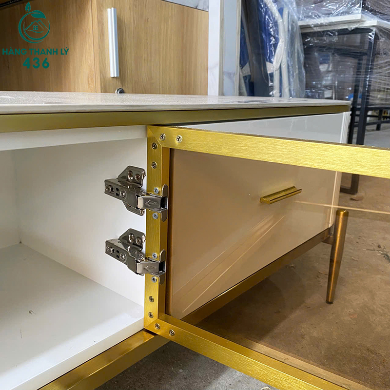 ke-tivi-cu-2m4x43cm-mat-van-da-mau-trang-8 Kệ Tivi Cũ 2M4X43CM Mặt Vân Đá Màu Trắng