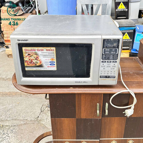 lo vi song cu sharp 27l bac co chuc nang nuong tien loi 2