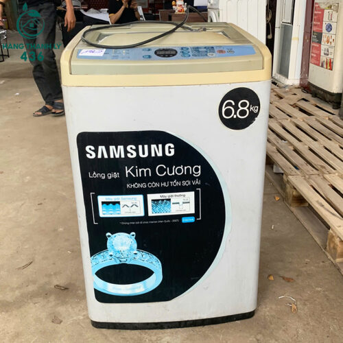 Máy Giặt Cũ Samsung 6.8Kg Lồng Giặt Kim Cương