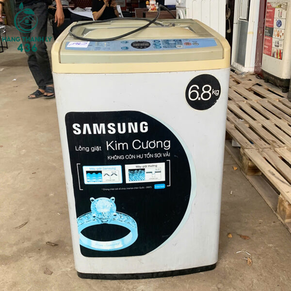 may-giat-cu-samsung-6-8kg-long-giat-kim-cuong (2) Máy Giặt Cũ Samsung 6.8Kg Lồng Giặt Kim Cương