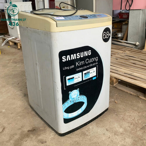 Máy Giặt Cũ Samsung 6.8Kg Lồng Giặt Kim Cương 2 Máy Giặt Cũ Samsung 6.8Kg Lồng Giặt Kim Cương