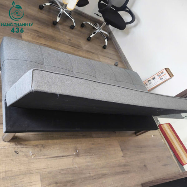 sofa bed cu 1m65 mau xam tro gon nhe 2