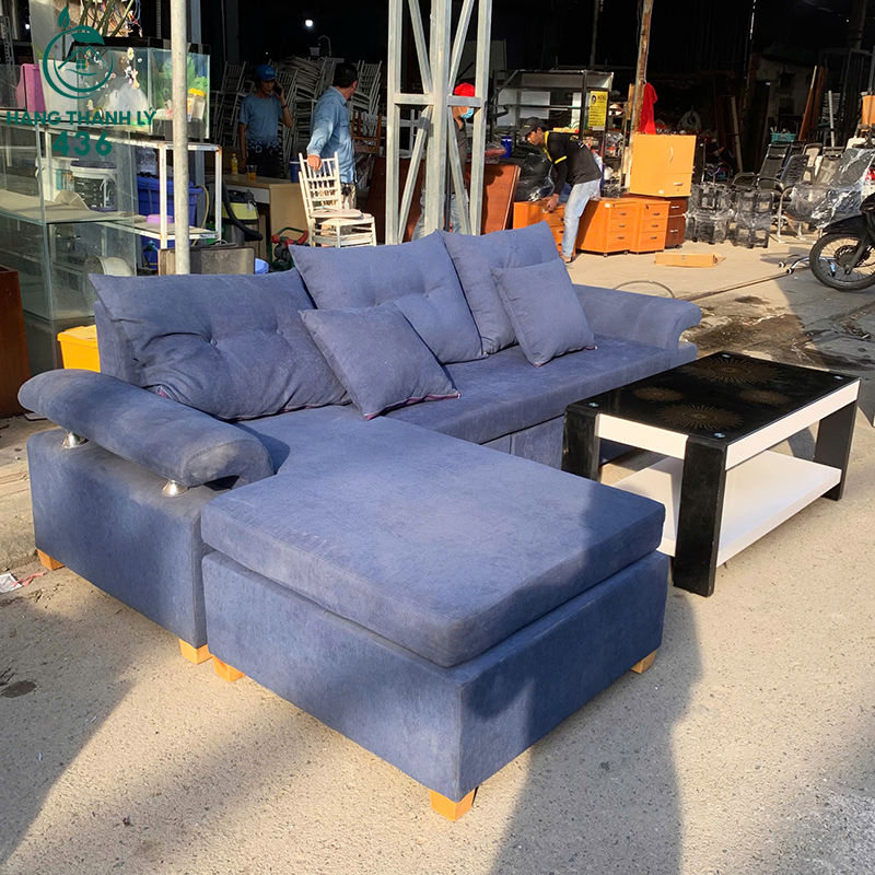Sofa Chữ L Cũ 2M5X1M5 Bọc Vải Xanh Kèm Bàn Kính Tiện Lợi sofa-chu-l-cu-boc-vai-xanh-kem-ban-kinh-tien-loi-3 Sofa Chữ L Cũ 2M5X1M5 Bọc Vải Xanh Kèm Bàn Kính Tiện Lợi