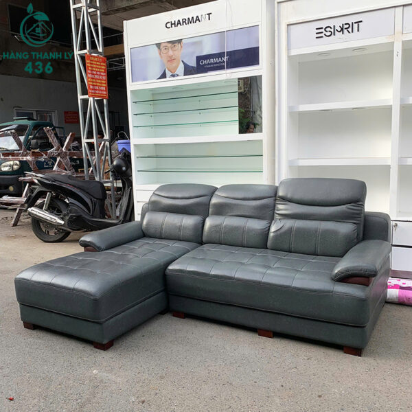 sofa goc l da xam cu 2m2x1m5 kieu dang rong rai 3