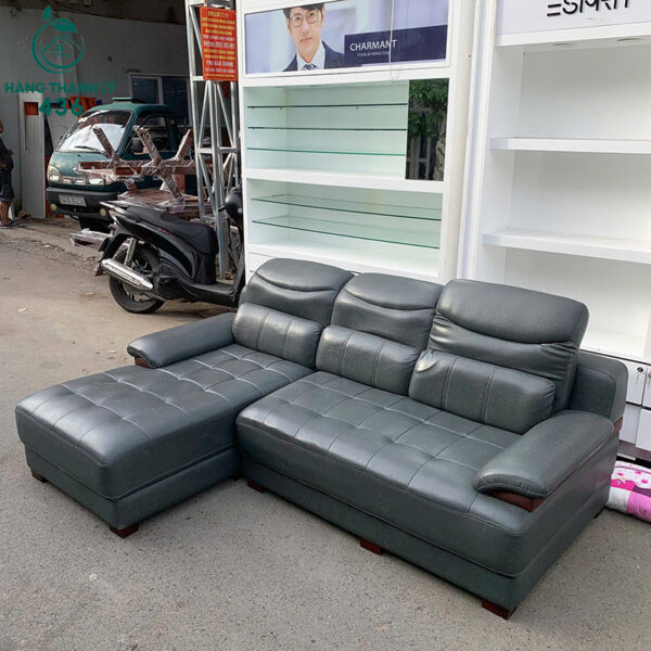 sofa goc l da xam cu 2m2x1m5 kieu dang rong rai 4