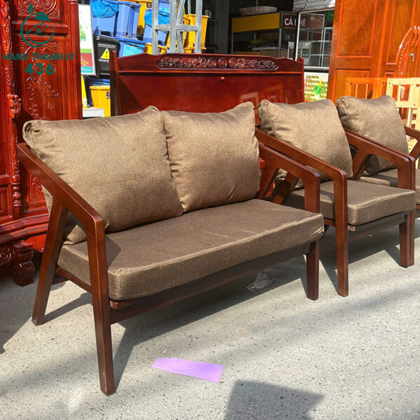 thanh ly ghe sofa khung go boc dem vai moi 99 1