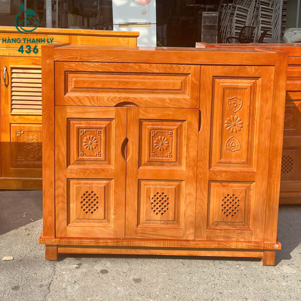 thanh ly tu giay dep go soi 3 canh moi 99 nhieu kich thuoc 1