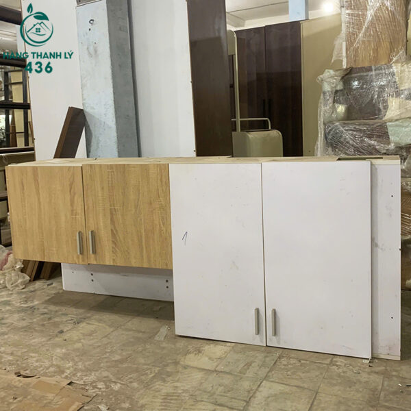 Tủ Bếp Cũ Treo Ngang 1M85 Có 2 Cánh Mở Tiện Dụng Dễ Lắp