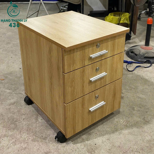 tu cabin go 3 ngan cu mau van go sang 2