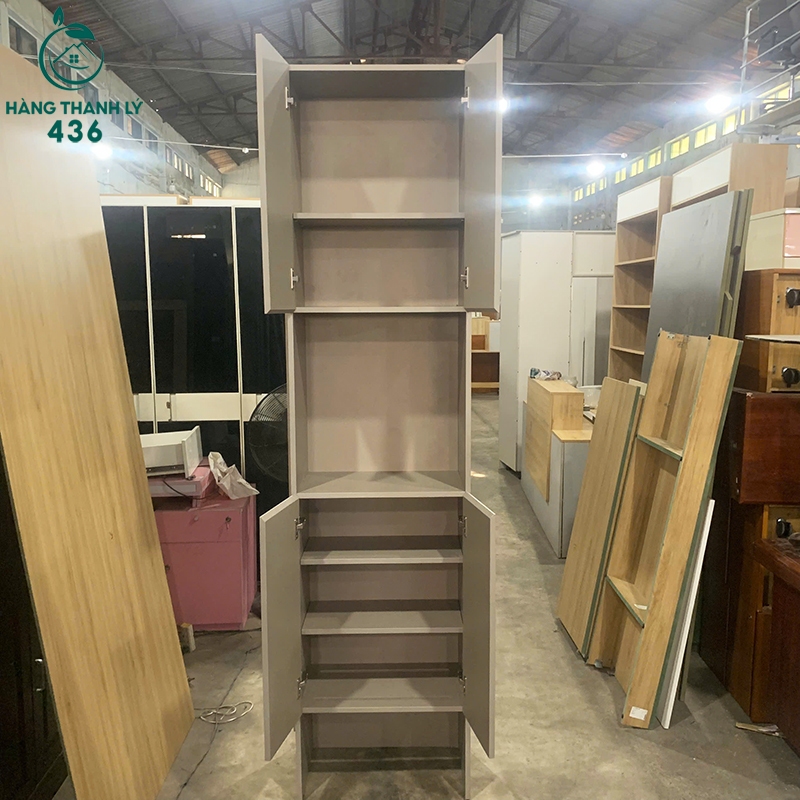 tu-giay-cu-55cmx2m25-nhieu-ngan-ke-tien-loi-2 Tủ Giày Cũ 55CMX2M25 Nhiều Ngăn Kệ Tiện Lợi