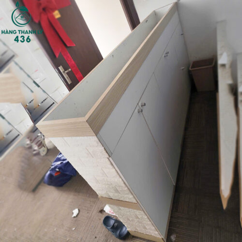 Tủ Giày Dép Cũ Dài 2M2X1M2 Có Nhiều Cánh Hàng Đẹp 2 tu giay dep cu dai 2m2x1m2 co nhieu canh hang dep 2
