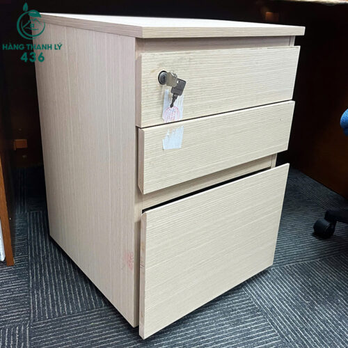 Tủ Hồ Sơ 3 Hộc Kéo Cũ 45CMX62CM Màu Kem Sang Trọng 4 tu ho so 3 hoc keo cu 45cmx62cm mau kem sang trong 1