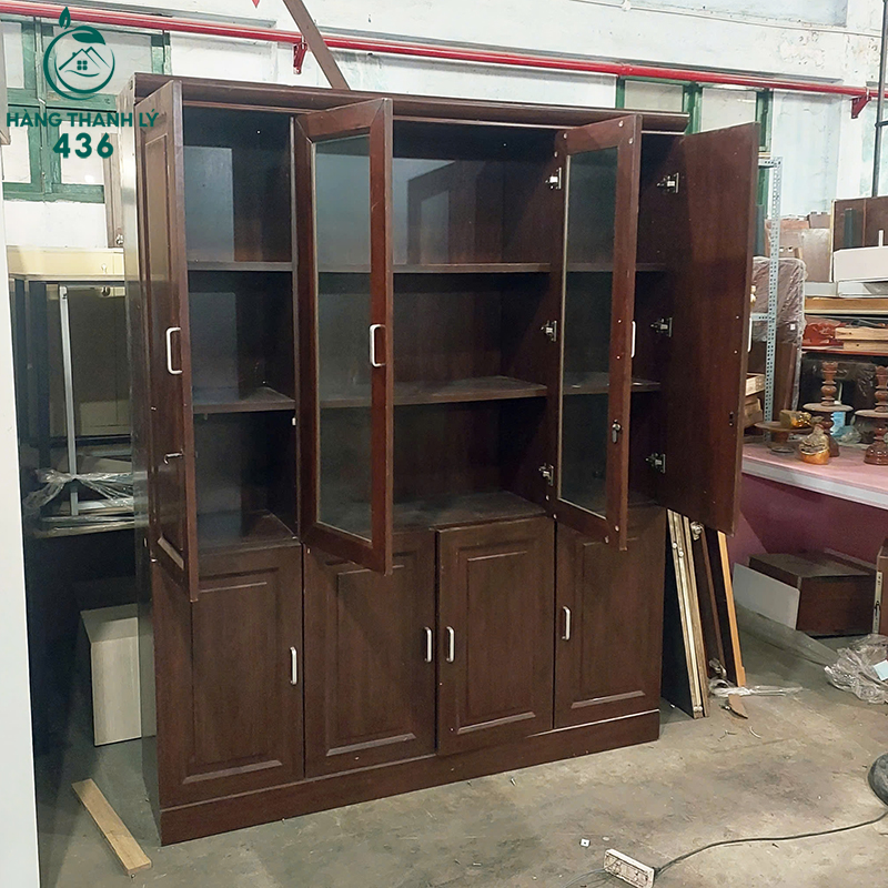 tu-ho-so-cu-1m6x2m-mau-nau-dam-lon-nhieu-ngan-chua-do-6 Tủ Hồ Sơ Cũ 1M6X2M Màu Nâu Đậm Lớn Nhiều Ngăn Chứa Đồ