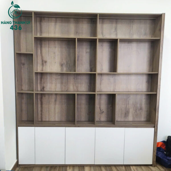 tu ho so cu 2m2 x 2m4 nhieu ngan ke tien loi 1