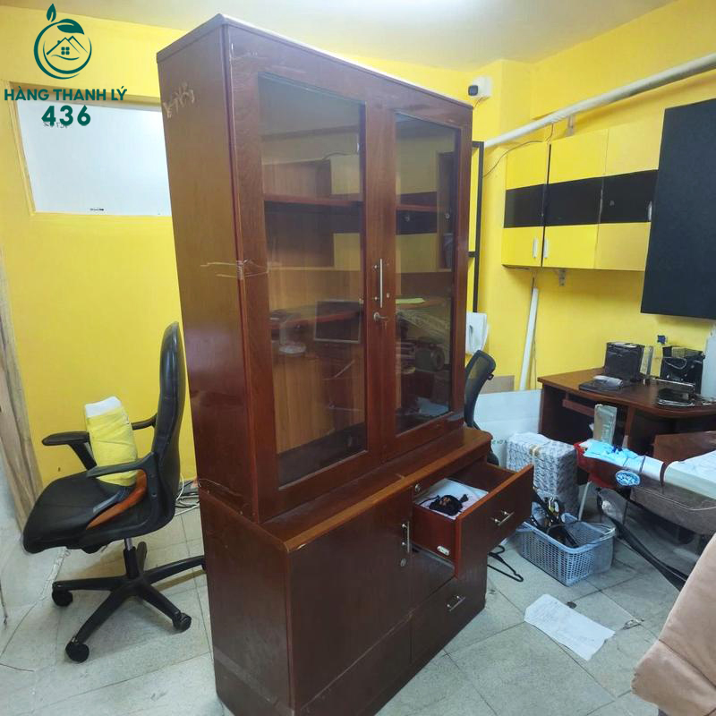 tu-ho-so-cu-2mx1m-co-ngan-keo-va-canh-kinh-da-nang-1 Tủ Hồ Sơ Cũ 2MX1M Có Ngăn Kéo Và Cánh Kính Đa Năng