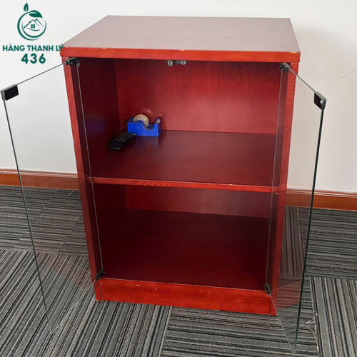 tu ho so cu 55cmx80cm 2 canh kinh nho gon mau do do 4