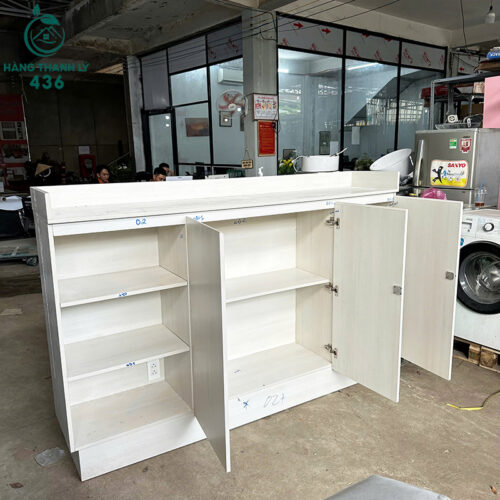 Tủ Hồ Sơ Cũ Dài 1M9X1M2 Nhiều Ngăn Kín Và Ngăn Trưng Bày