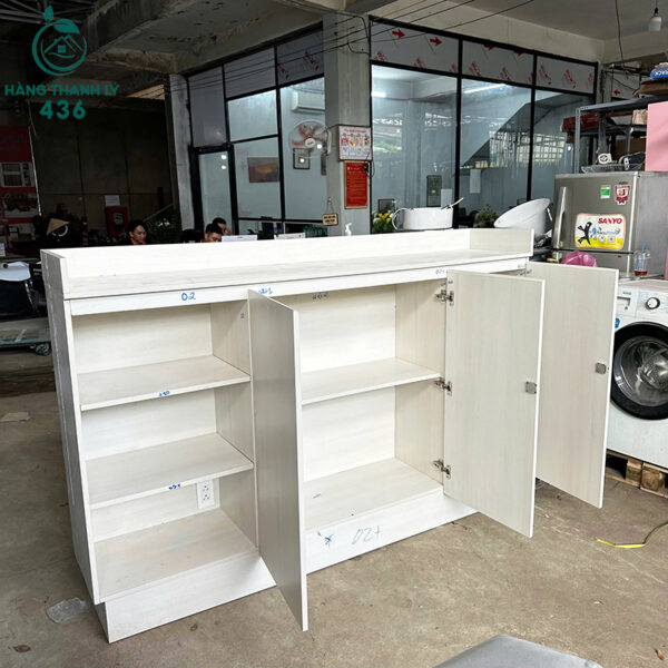 Tủ Hồ Sơ Cũ Dài 1M9X1M2 Nhiều Ngăn Kín Và Ngăn Trưng Bày