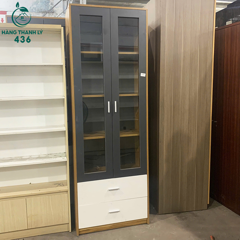 tu-ho-so-cu-hien-dai-phoi-kinh-kin-dao-mau-den-xam-2 Tủ Hồ Sơ Cũ Hiện Đại Phối Kính Kín Đáo Màu Đen Xám