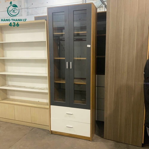 Tủ Hồ Sơ Cũ Hiện Đại Phối Kính Kín Đáo Màu Đen Xám 4 tu ho so cu hien dai phoi kinh kin dao mau den xam 4