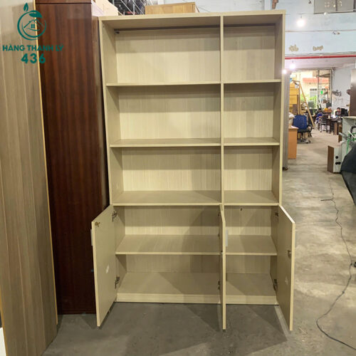 Tủ Kệ Hồ Sơ Cũ 2MX1M2 Nhiều Ngăn Gỗ Màu Sáng Hiện Đại 2 tu ke ho so cu 2mx1m2 nhieu ngan go mau sang hien dai 2