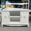 Tủ Kệ Tivi Cũ Màu Trắng 1M3X80CM