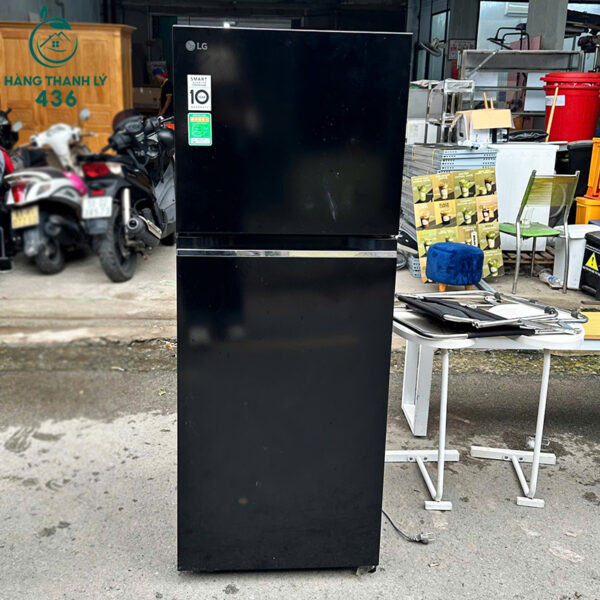 tu lanh cu lg 2 canh mau den cong nghe tiet kiem dien 1