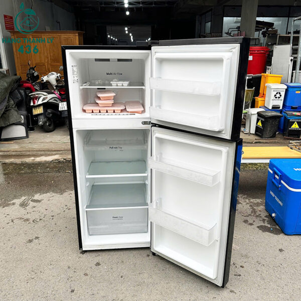 tu lanh cu lg 2 canh mau den cong nghe tiet kiem dien 2