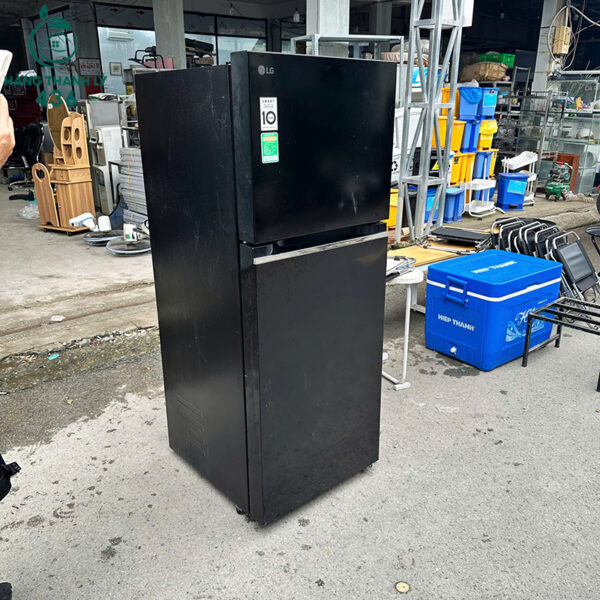 tu lanh cu lg 2 canh mau den cong nghe tiet kiem dien 3