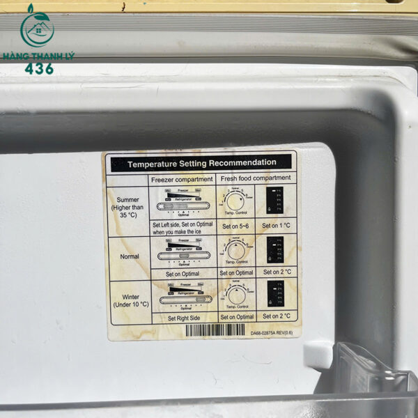 tu lanh cu samsung thiet ke hoa van dep 7