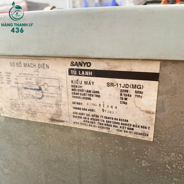 tu lanh cu sanyo 2 canh nho gon tiet kiem dien 2 1