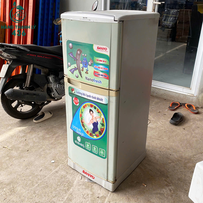 tu-lanh-cu-sanyo-2-canh-nho-gon-tiet-kiem-dien-2 Tủ Lạnh Cũ Sanyo 2 Cánh Nhỏ Gọn Tiết Kiệm Điện