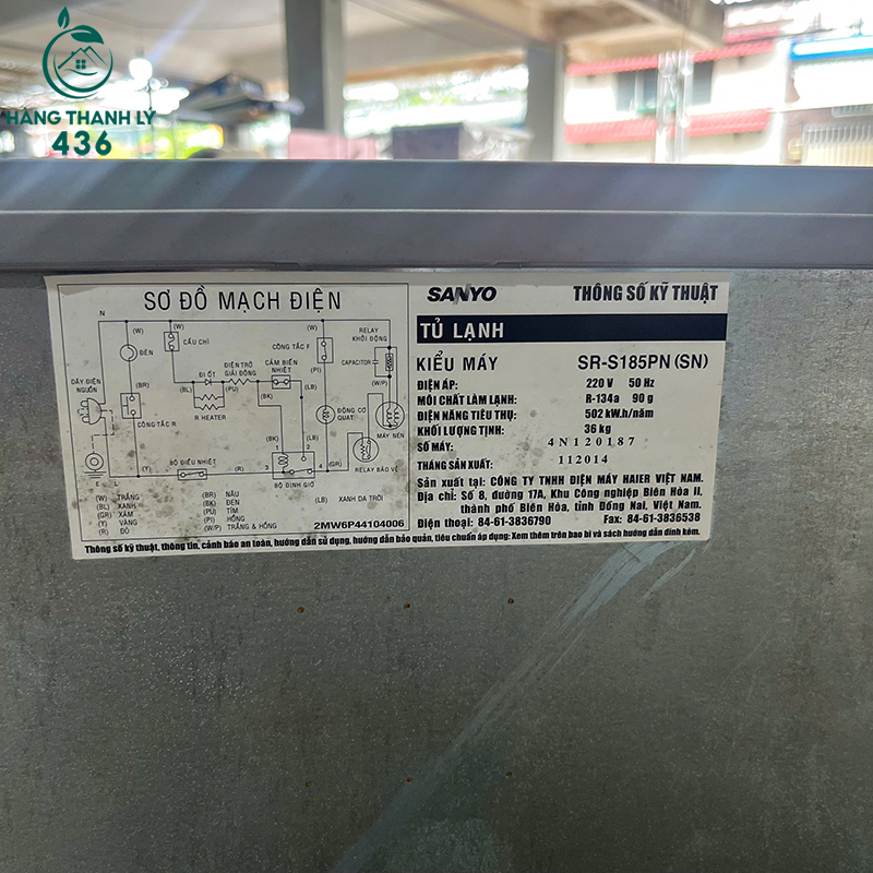 tu-lanh-cu-sanyo-mau-xam-bac-2-canh-tien-dung-2 Tủ Lạnh Cũ Sanyo Màu Xám Bạc 2 Cánh Tiện Dụng