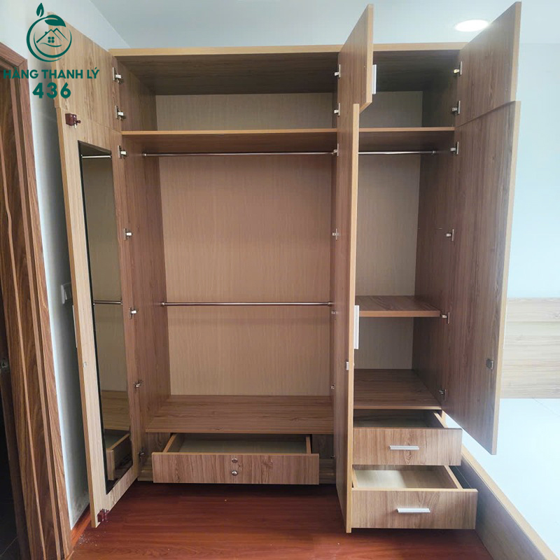 tu-quan-ao-cu-1m3x2m4-3-canh-kem-ngan-phu-tang-tren-1 Tủ Quần Áo Cũ 1M3X2M4 3 Cánh Kèm Ngăn Phụ Tầng Trên