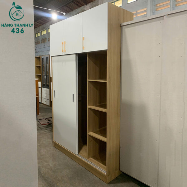 tu quan ao cu 1m48x2m42 canh lua tiet kiem khong gian 2 1