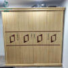 Tủ Quần Áo Cũ 1M95X2M 4 Cánh Phối Họa Tiết Sang Trọng