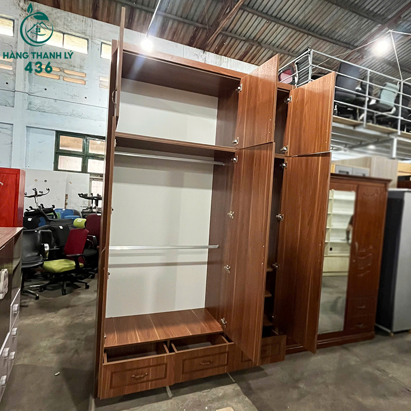 Tủ Quần Áo Cũ 3 Cánh 2M7X1M7 Mở Lớn Thiết Kế Nhiều Tầng tu-quan-ao-cu-3-canh-mo-lon-thiet-ke-nhieu-tang-1-1 Tủ Quần Áo Cũ 3 Cánh 2M7X1M7 Mở Lớn Thiết Kế Nhiều Tầng