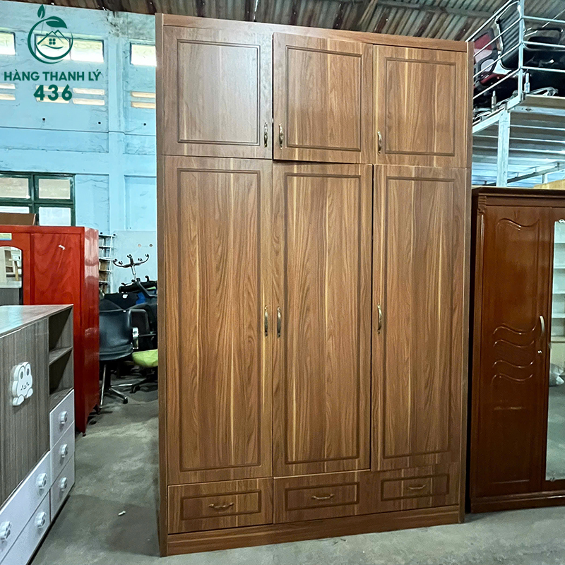 Tủ Quần Áo Cũ 3 Cánh 2M7X1M7 Mở Lớn Thiết Kế Nhiều Tầng tu-quan-ao-cu-3-canh-mo-lon-thiet-ke-nhieu-tang-2-1 Tủ Quần Áo Cũ 3 Cánh 2M7X1M7 Mở Lớn Thiết Kế Nhiều Tầng