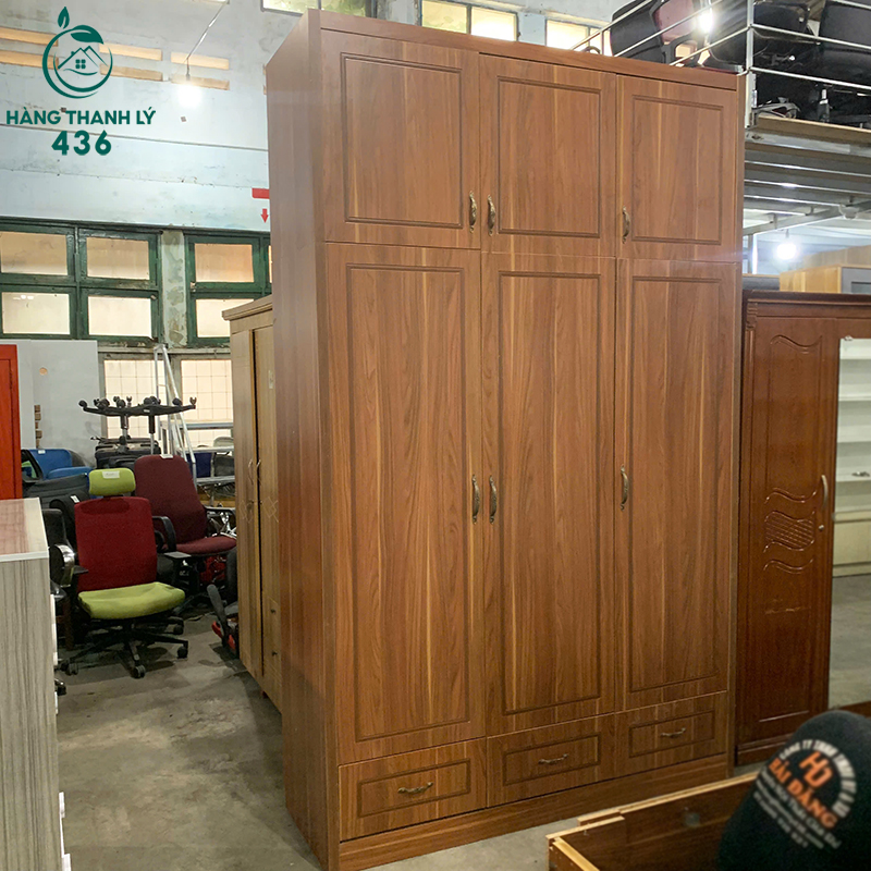 Tủ Quần Áo Cũ 3 Cánh 2M7X1M7 Mở Lớn Thiết Kế Nhiều Tầng tu-quan-ao-cu-3-canh-mo-lon-thiet-ke-nhieu-tang-3 Tủ Quần Áo Cũ 3 Cánh 2M7X1M7 Mở Lớn Thiết Kế Nhiều Tầng
