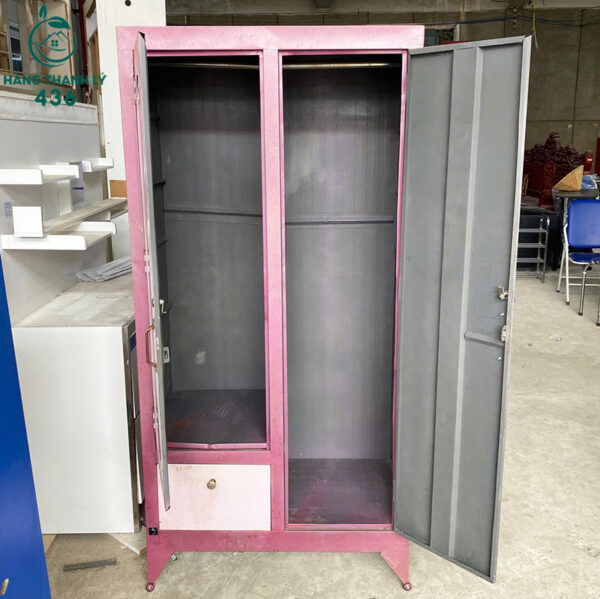 tu-quan-ao-cu-mau-hong-2-canh-kem-guong-soi-tien-loi (1) tu quan ao cu mau hong 2 canh kem guong soi tien loi 1