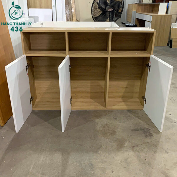 tu treo tuong cu 1m2x80cm 3 canh mau trang phoi van go 1