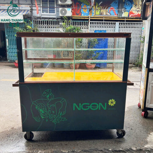 Xe Bán Hàng Cũ 1M5X1M6 Có Mặt Vàng Nổi Bật Dễ Nhận Diện