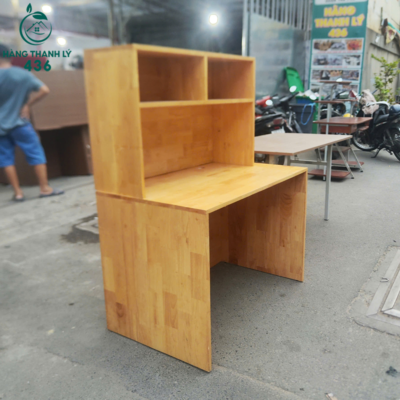 Bàn Học Cũ 1MX1M3 Màu Vàng Nhạt Thiết Kế Kèm Kệ ban-hoc-cu-1mx1m3-mau-vang-nhat-thiet-ke-kem-ke-2 Bàn Học Cũ 1MX1M3 Màu Vàng Nhạt Thiết Kế Kèm Kệ