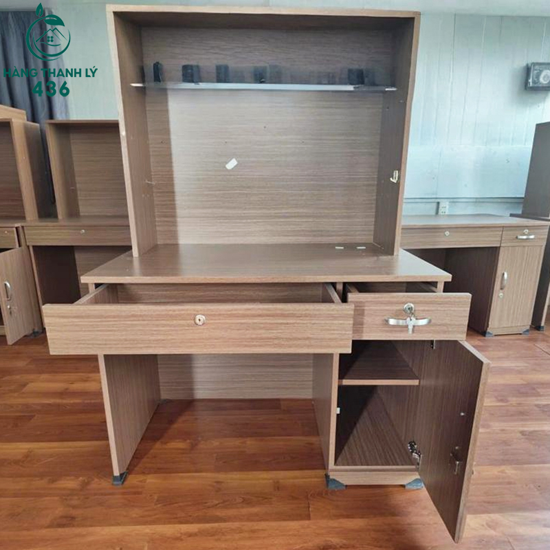 Bàn Học Sinh Cũ 1M2X1M3 Màu Nâu Kèm Kệ Tiện Lợi ban-hoc-sinh-cu-1m2x1m3-mau-nau-kem-ke-tien-loi-3 Bàn Học Sinh Cũ 1M2X1M3 Màu Nâu Kèm Kệ Tiện Lợi