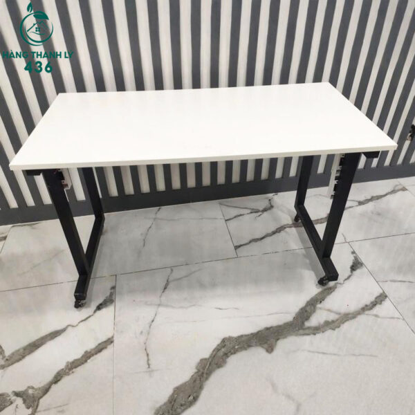 ban-lam-viec-cu-1m4x70cm-mat-go-trang-chan-sat-mau-den ban lam viec cu 1m4x70cm mat go trang chan sat mau den