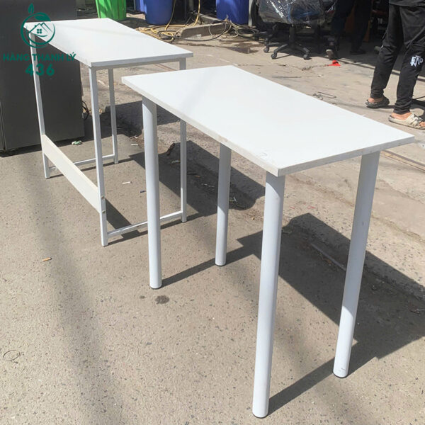 ban lam viec cu 80cmx75cm mat go mau trang 3