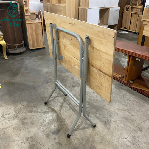 Bàn Làm Việc Cũ Mặt Gỗ Cao Su Tự Nhiên 5 ban lam viec cu mat go cao su tu nhien 1