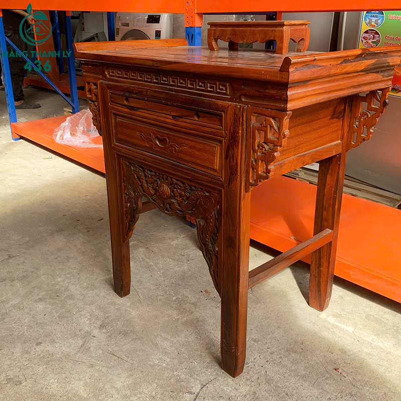 Kệ Thờ Cũ 88CMX50CMX88CM Chạm Khắc Tinh Xảo ban-tho-cu-88cmx50cmx88cm-cham-khac-tinh-xao-4 Kệ Thờ Cũ 88CMX50CMX88CM Chạm Khắc Tinh Xảo